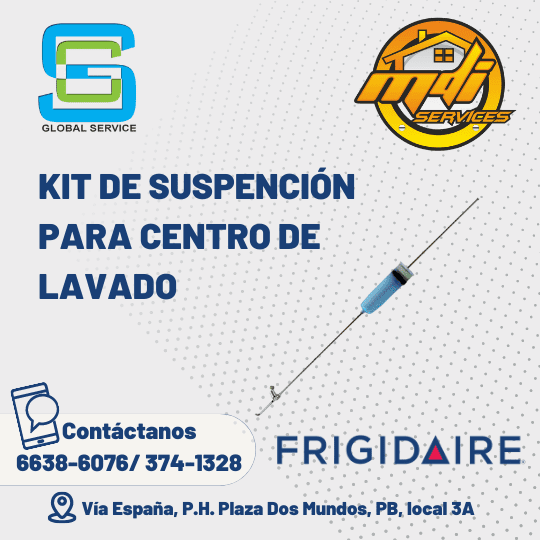 KIT SUSPENSION LAVADORA FRIGIDAIRE 5304500464